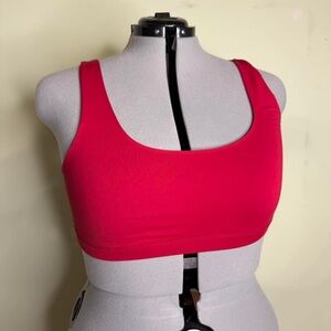 NEW Fabletics Women's Rio Red Sports Bra Size 2X